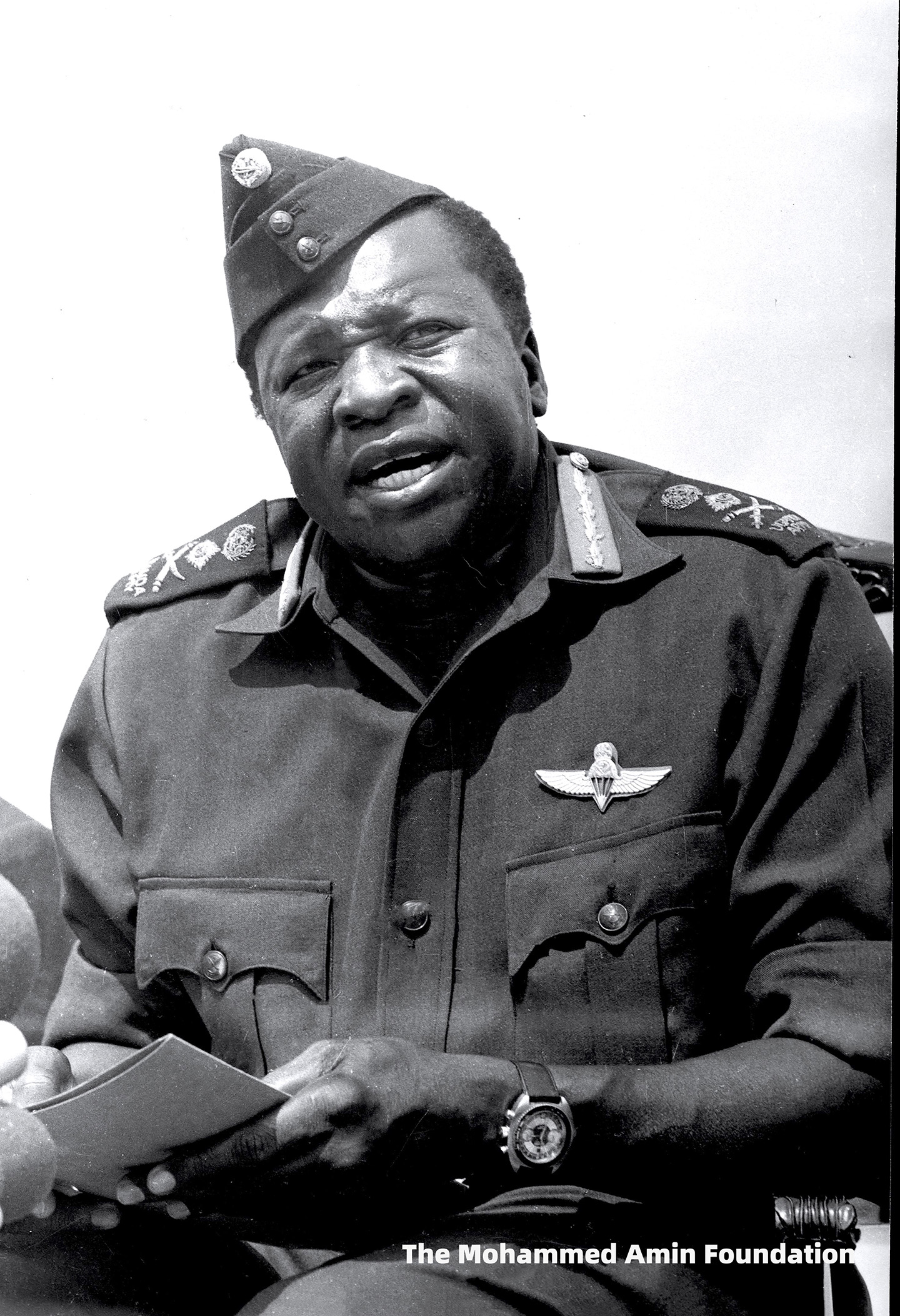 General Idi Amin Dada, a self-styled leader in his eyes