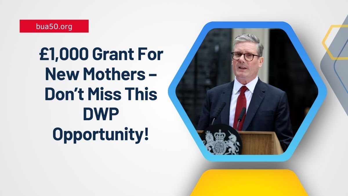 £1,000 Grant For New Mothers – Don’t Miss This DWP Opportunity!