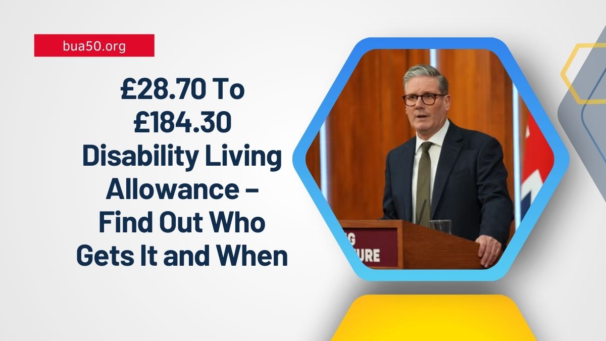 £28.70 To £184.30 Disability Living Allowance – Find Out Who Gets It and When