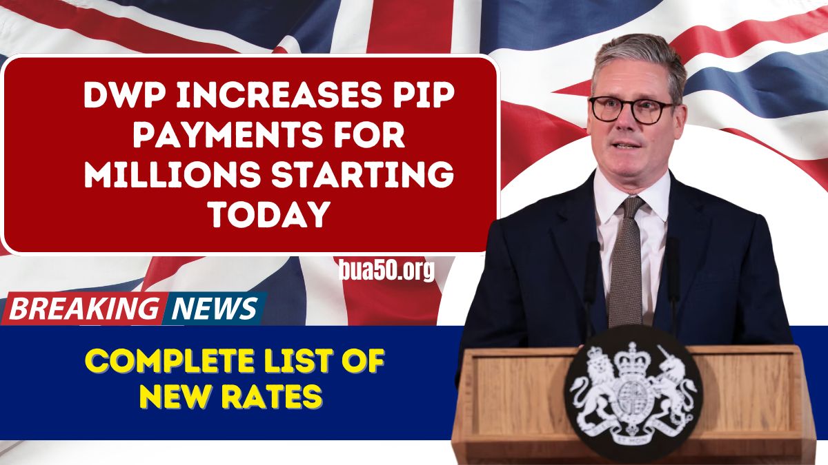DWP Increases PIP Payments for Millions Starting Today - Complete List of New Rates