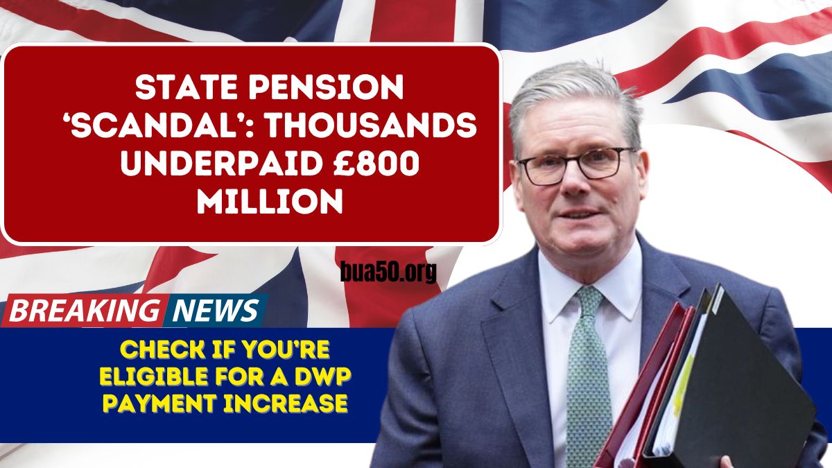 State Pension ‘Scandal’: Thousands Underpaid £800 Million – Check If You’re Eligible for a DWP Payment Increase
