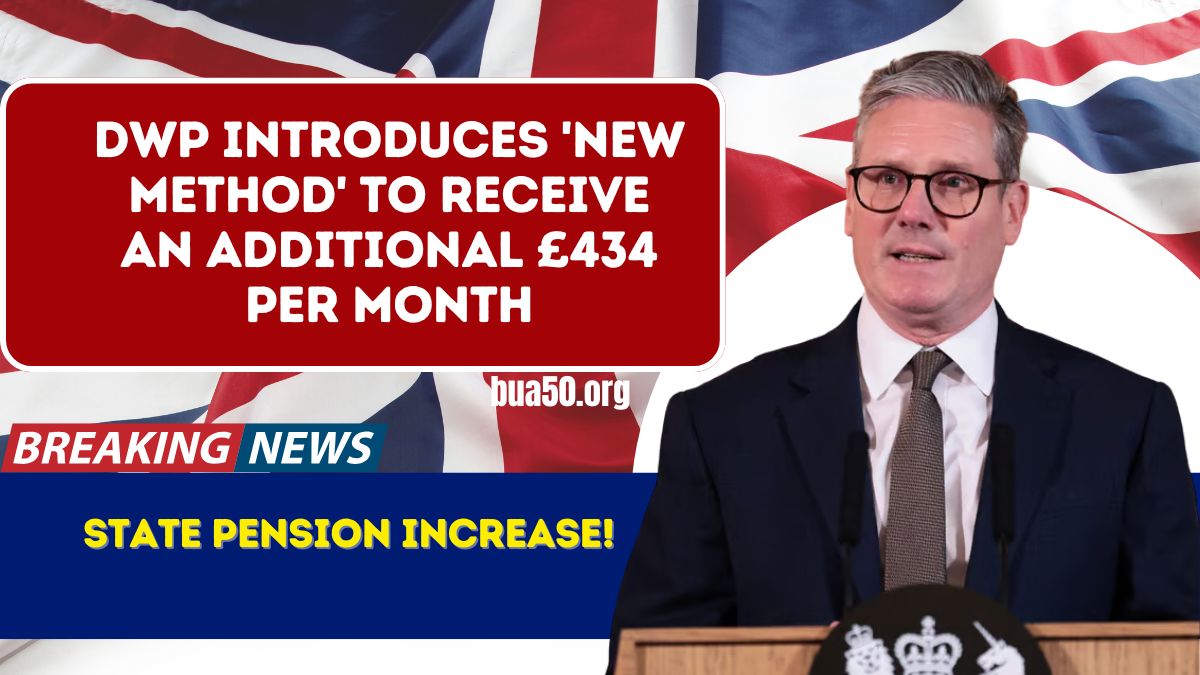 State Pension Increase! DWP Introduces 'New Method' to Receive an Additional £434 Per Month