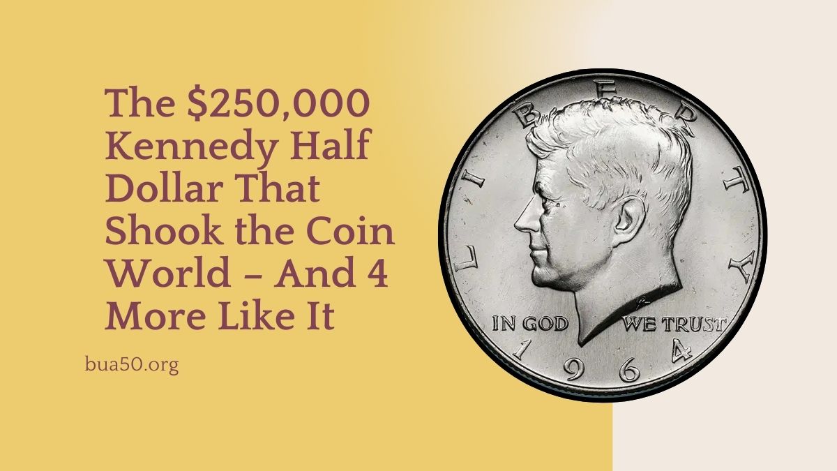 The $250,000 Kennedy Half Dollar That Shook the Coin World – And 4 More Like It